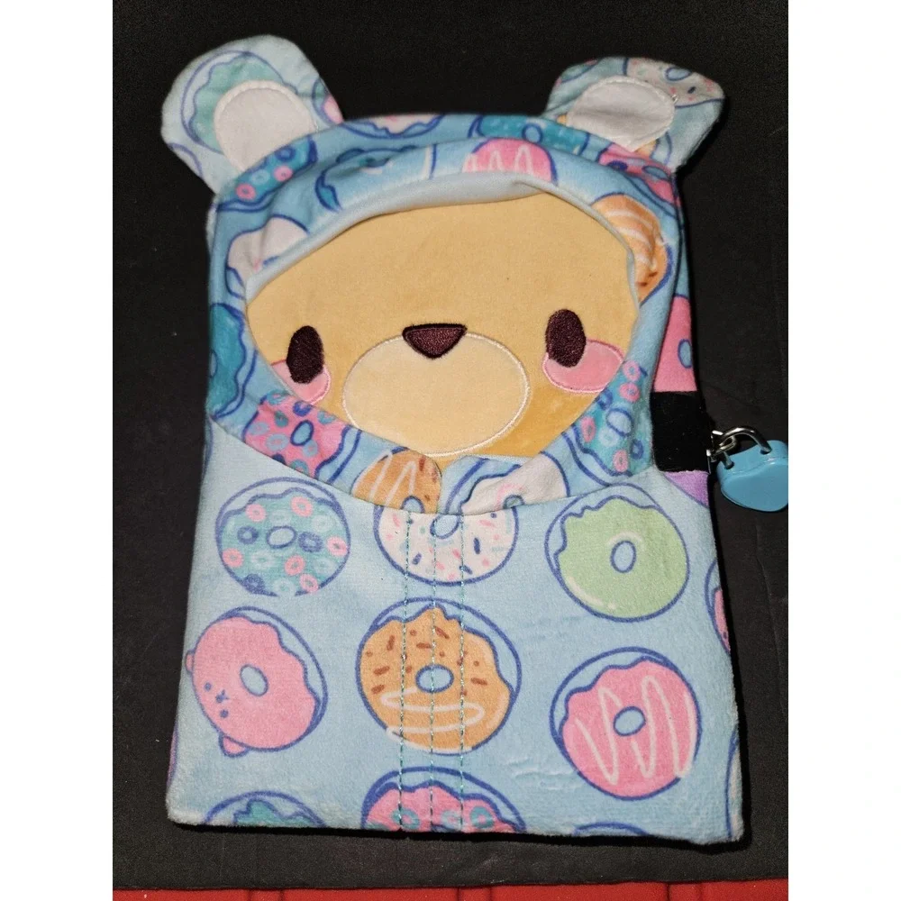 Claires Yellow Bear In Donut Hoodie Girls‎ Locked Diary New 100 Page Keys...